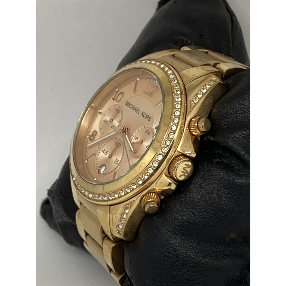 Michael Kors Blair MK5263 Women's Stainless Steel Analog Dial Quartz Watch RQ203 - Picture 4 of 12